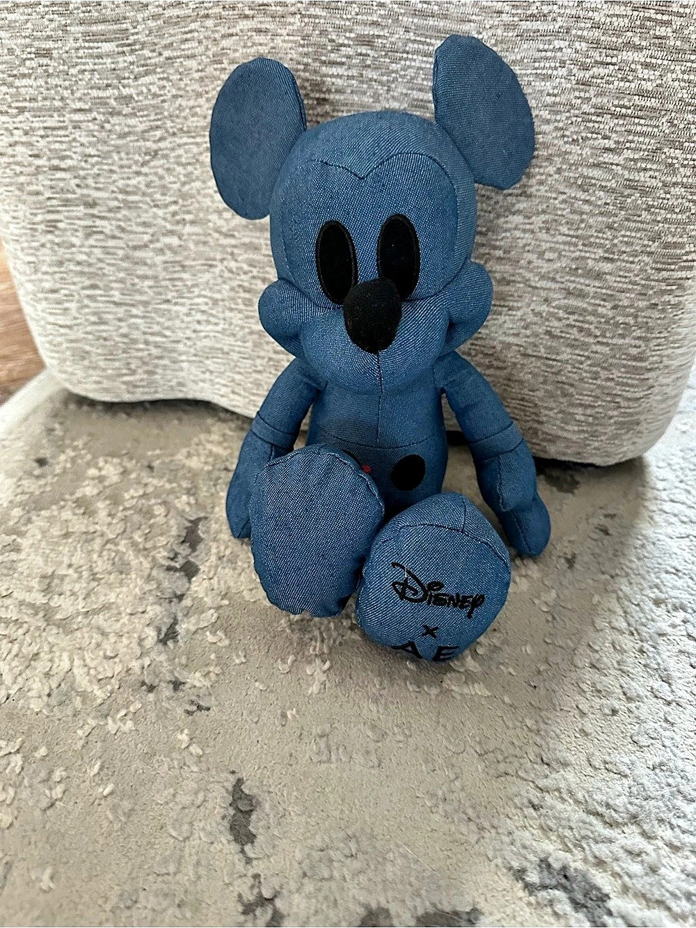 Disney Mickey Mouse Blue Plush Toy American eagle collab